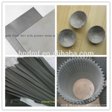 Malla de filtro de fieltro sinterizado de acero inoxidable Micron de suministro de Demalong